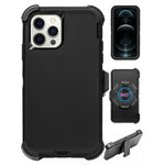 iPhone 14 Pro Full Protection Heavy Duty Case  with Kickstand Belt Clip