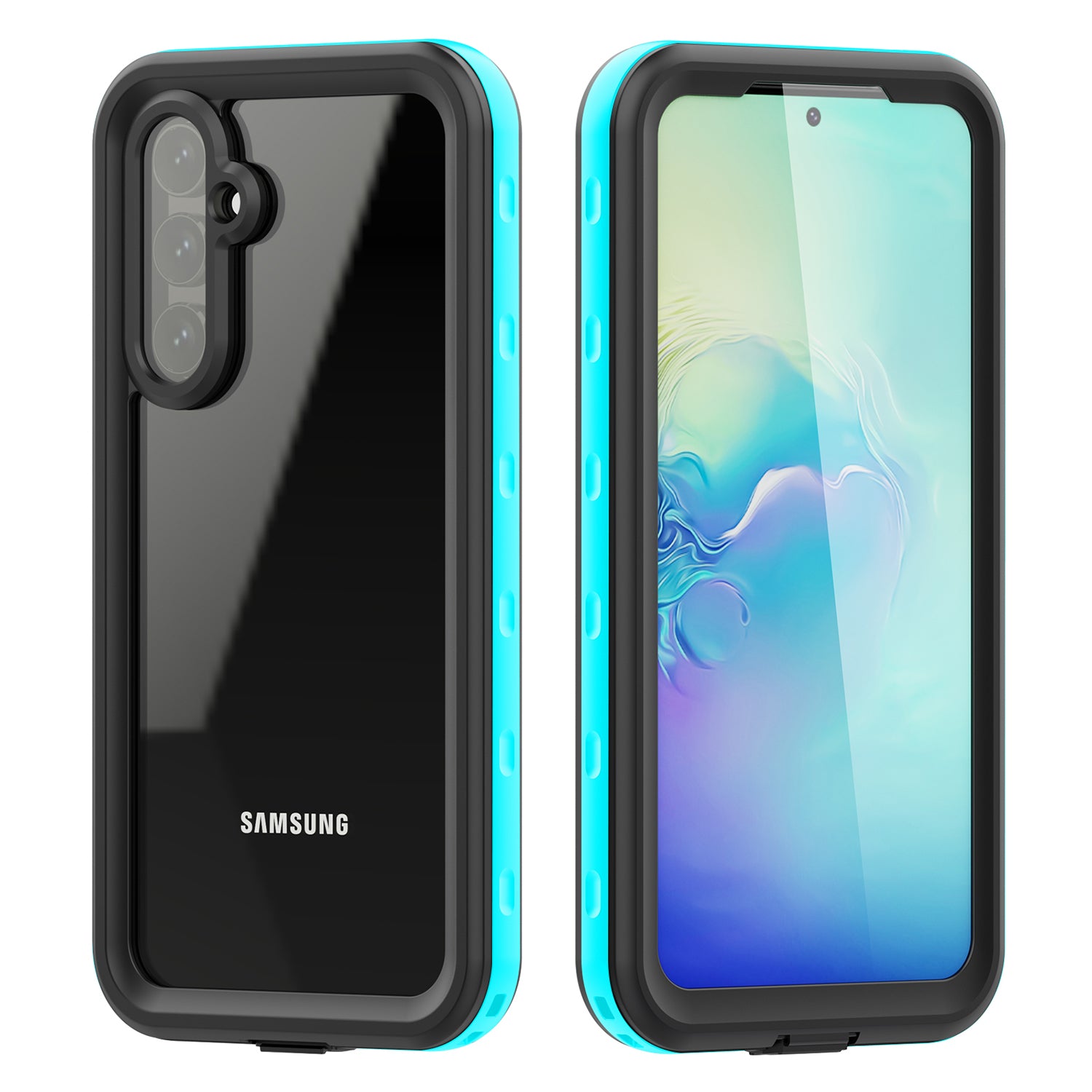 Samsung Galaxy A54 360 Full Protective Waterproof Case With Built in Screen Fingerprint Protector