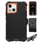 iPhone 14 Plus(6.7") Full Protection Heavy Duty Case  with Kickstand Belt Clip