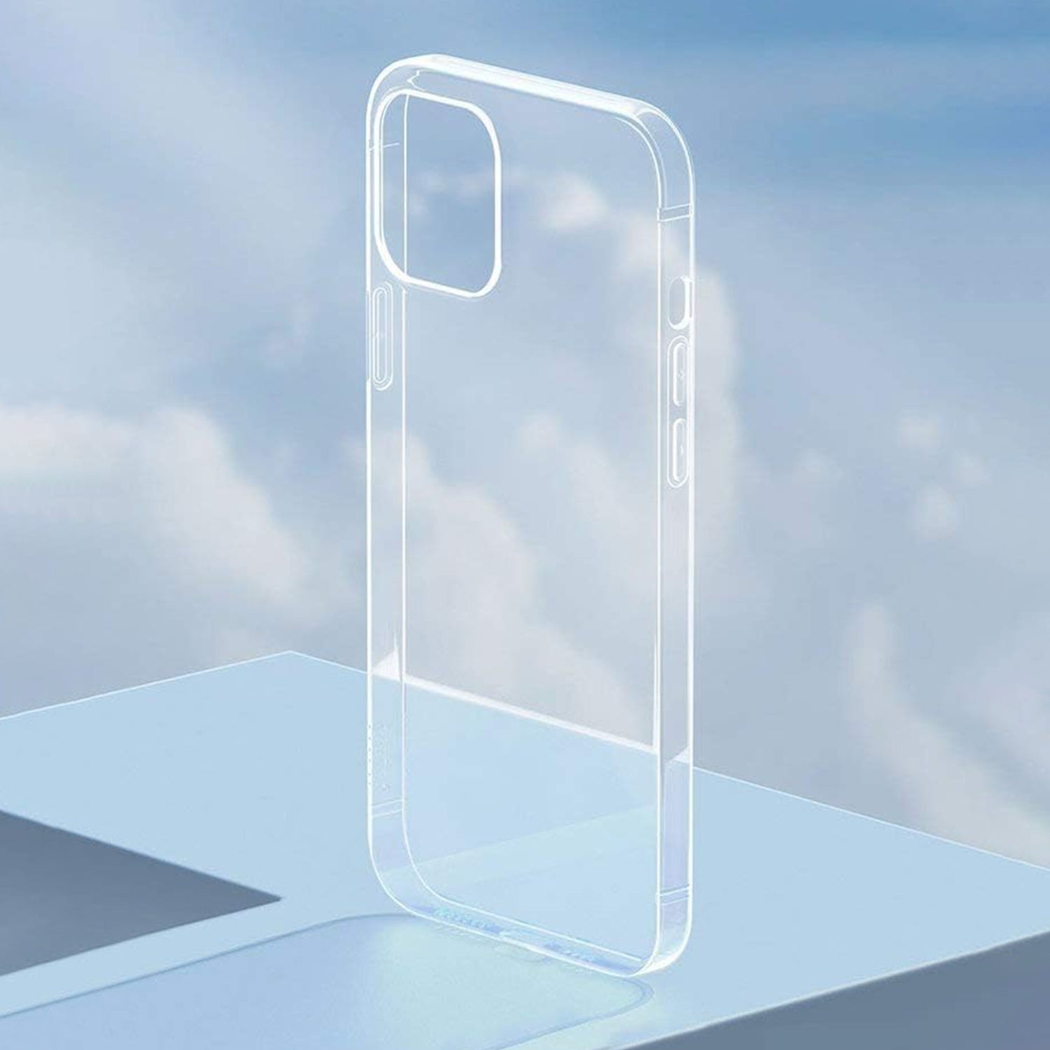 Transparent Clear Soft TPU Cover Case for iPhone 12 Mini (5.4")