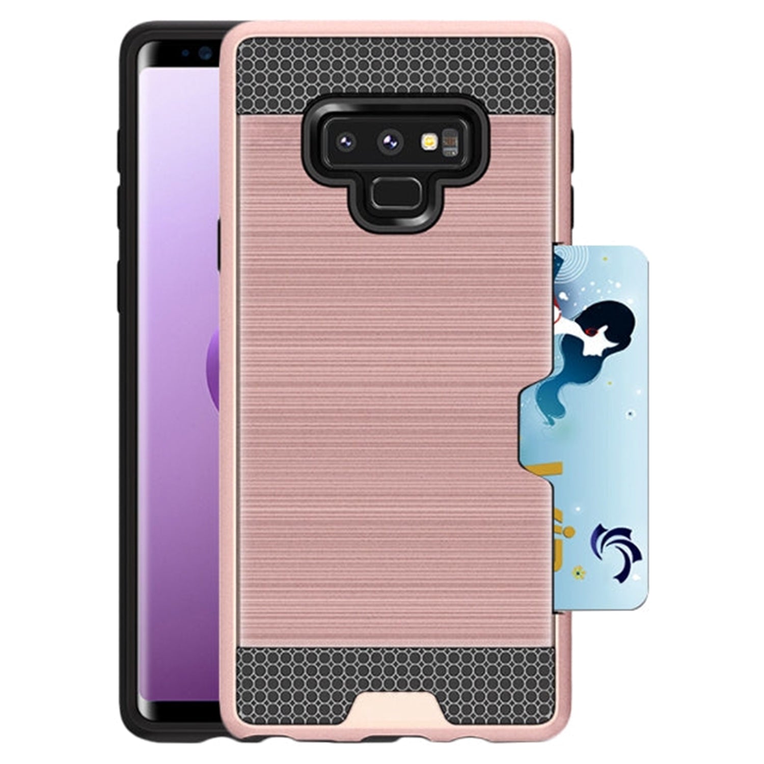 Slidable Card Holder Case for Galaxy Note 9