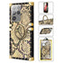 Samsung Galaxy S21 Ultra (6.8") TPU Luxury Leopard Print Fashion Case with Kickstand