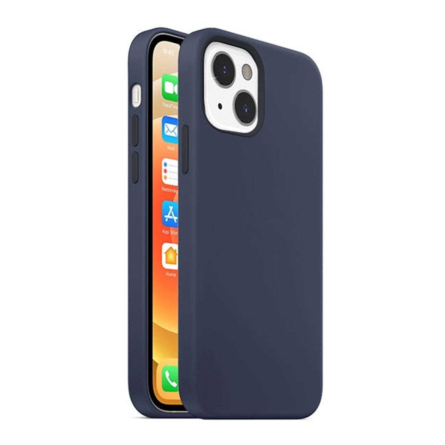 iPhone 15 Plus (6.7") Colorful Liquid Silicone Gel Rubber Case