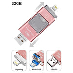 32GB 3 in 1 i Flash Drive for Apple iOS Devices & Android & Computers