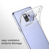 Transparent TPU Case Shockproof Drop Resistant Case Cover for Galaxy S9 Plus - Clear