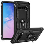 Dual Colors Ring Magnetic GPS car mount Phone Holder for Samsung Galaxy S10 Case