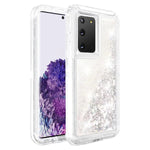 Transparent Floating Glitter Heavy Duty Case for Galaxy S20