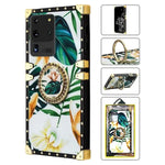 TPU Luxury Green Marble Fashion Case with Kickstand for Samsung Galaxy S20 Ultra