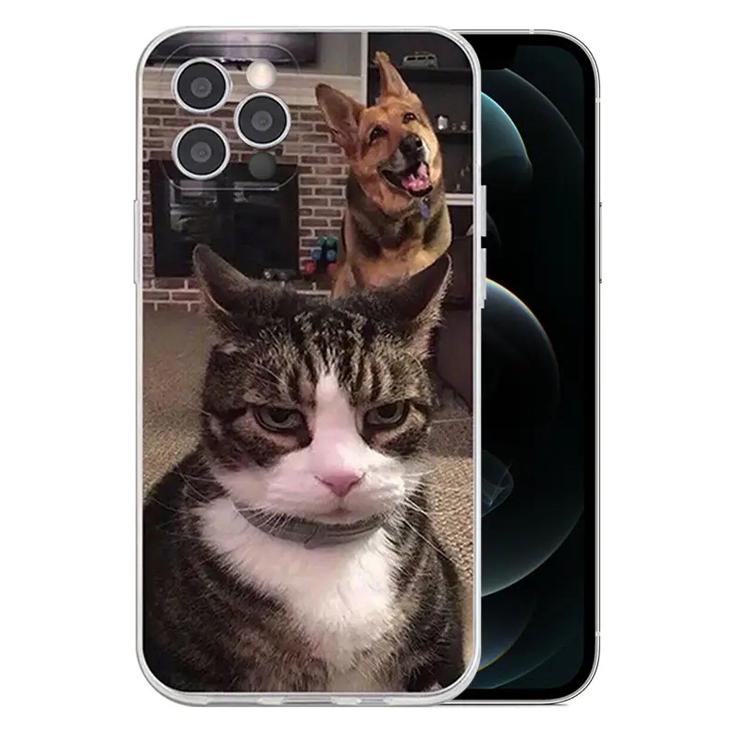 TPU full package elastic cute pet pattern iPhone case for iPhone 12 Pro