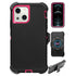 iPhone 14 Plus(6.7") Full Protection Heavy Duty Case  with Kickstand Belt Clip