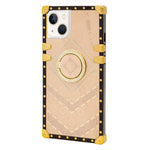 iPhone 14/13 Luxury printing diamond Fashion Case with Kickstand