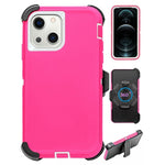 iPhone 14 Plus(6.7") Full Protection Heavy Duty Case  with Kickstand Belt Clip