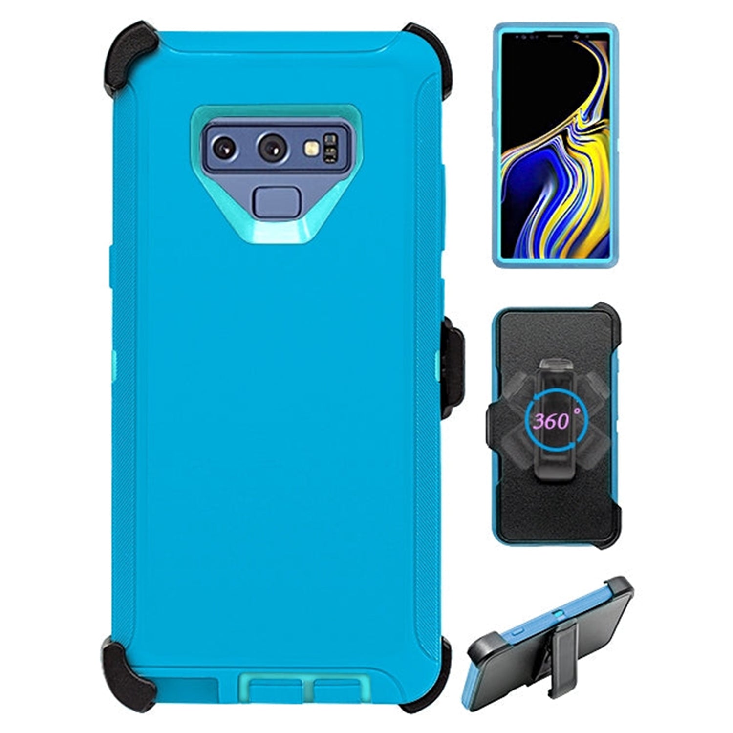 Galaxy Note 9 Full Protection Heavy Duty Shockproof Case