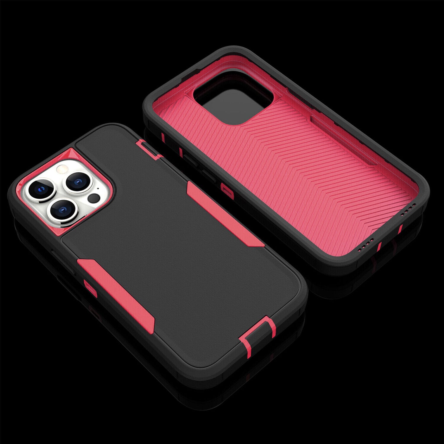 iPhone 12/12 Pro (6.1") Adsorbable  fully protected heavy-duty shockproof housing case