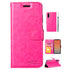 Real Plain Leather Wallet Case for Samsung Note 10