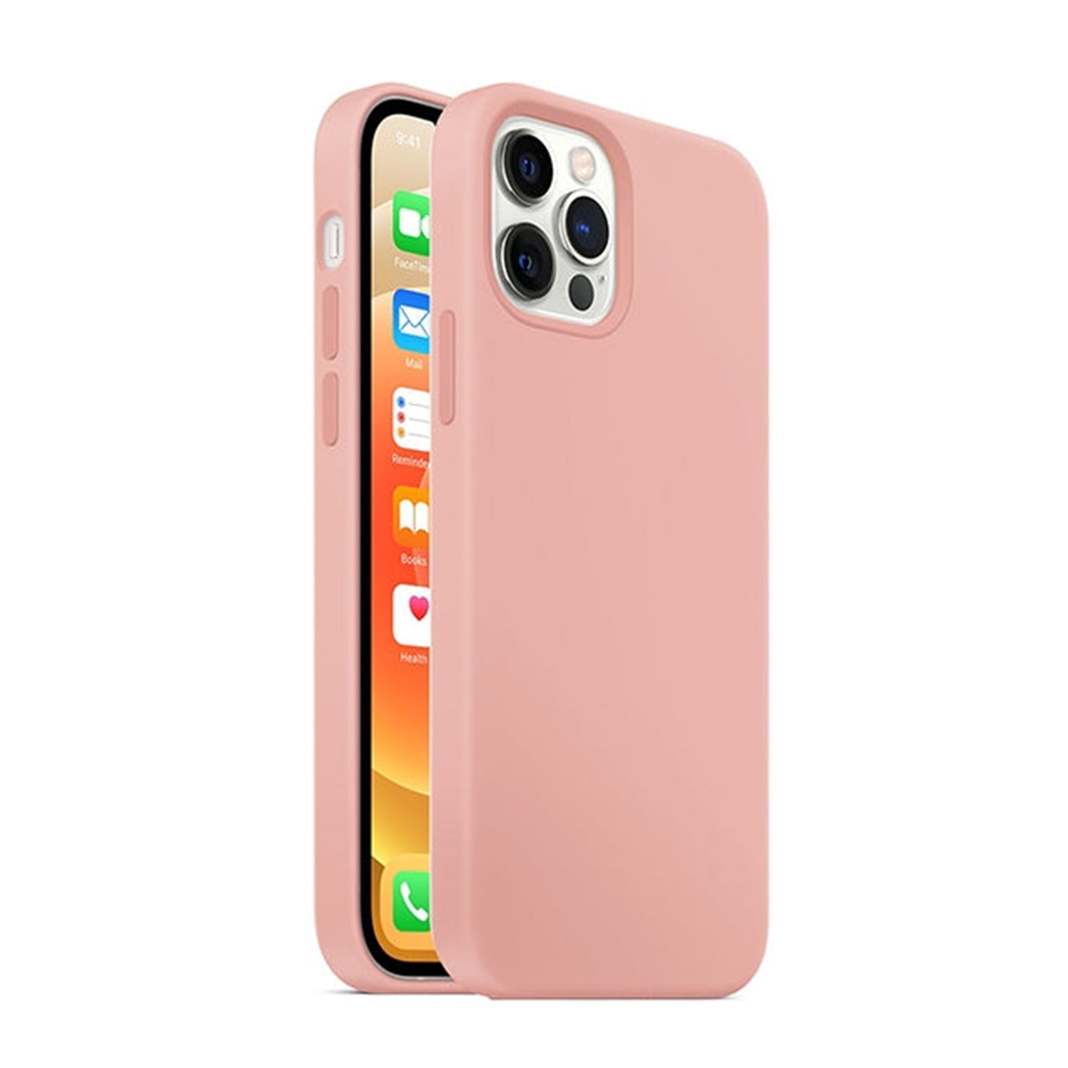 iPhone 14 Pro (6.1'') Colorful Liquid Silicone Gel Rubber Case