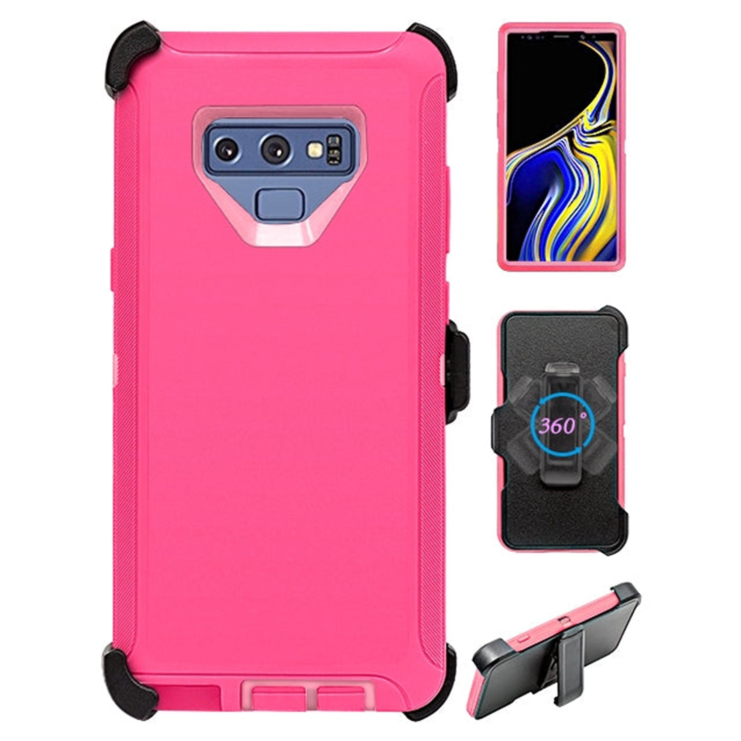 Galaxy Note 9 Full Protection Heavy Duty Shockproof Case