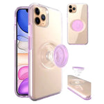 iPhone 11 Pro (5.8") Clear Case with Soft TPU Hands-Free Kickstand