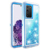 Transparent Floating Glitter Heavy Duty Case for Galaxy S20