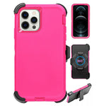 iPhone 14 Pro Full Protection Heavy Duty Case  with Kickstand Belt Clip