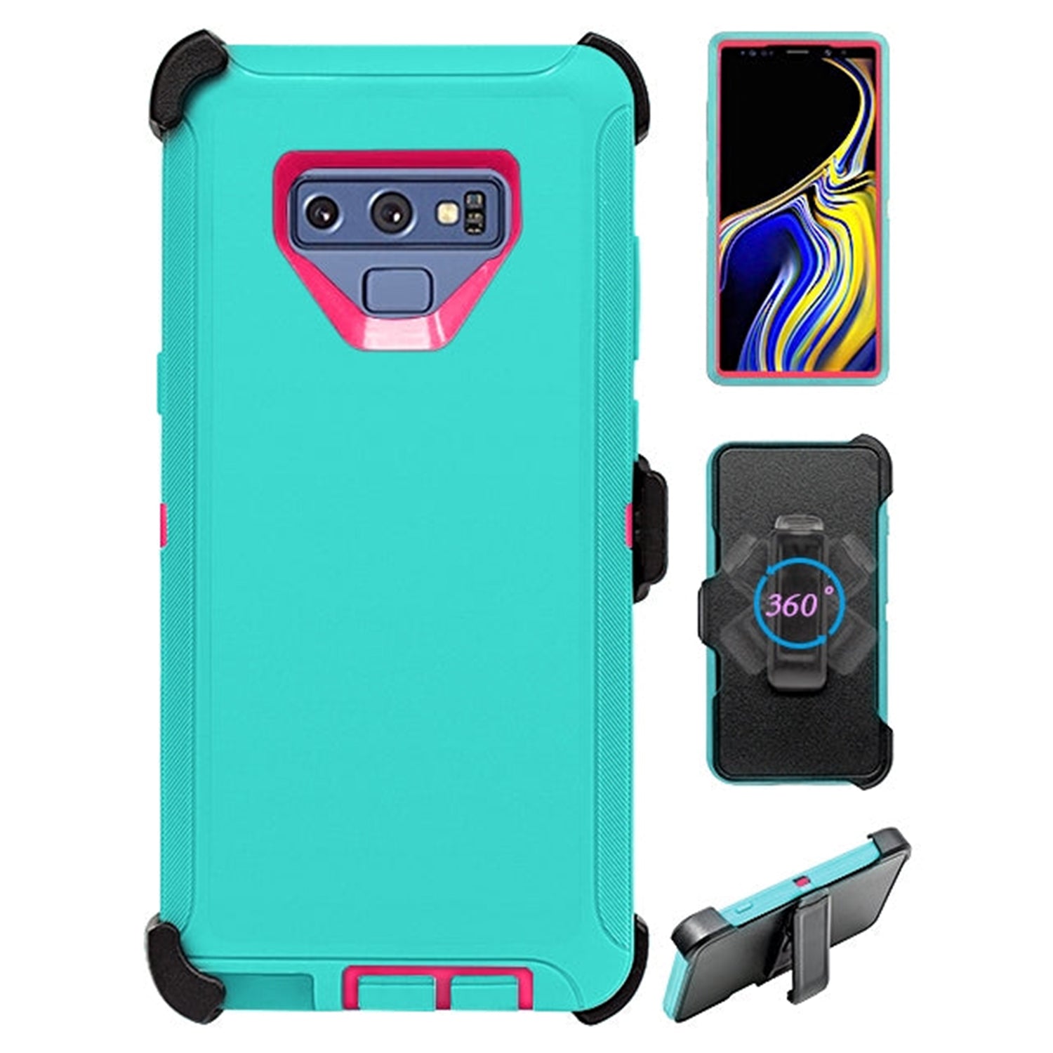 Galaxy Note 9 Full Protection Heavy Duty Shockproof Case