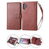 Samsung Galaxy Note 10 Plus 2 in 1 Leather Wallet Case With 9 Credit Card Slots and Removable Back Cover