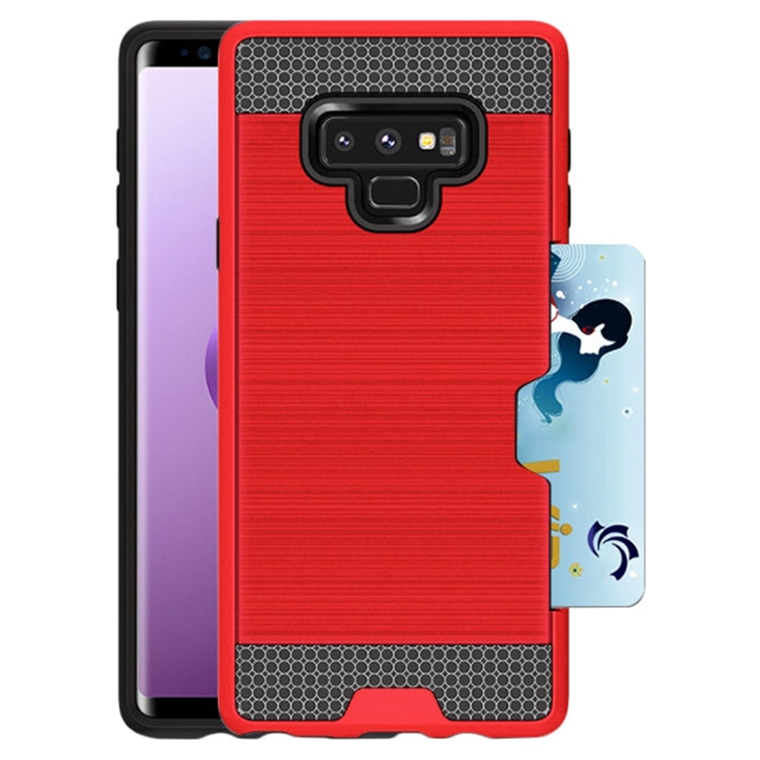 Slidable Card Holder Case for Galaxy Note 9