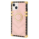 iPhone 14/13 Luxury printing diamond Fashion Case with Kickstand