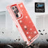 Transparent Floating Glitter Heavy Duty Case for Samsung Galaxy S22 Ultra