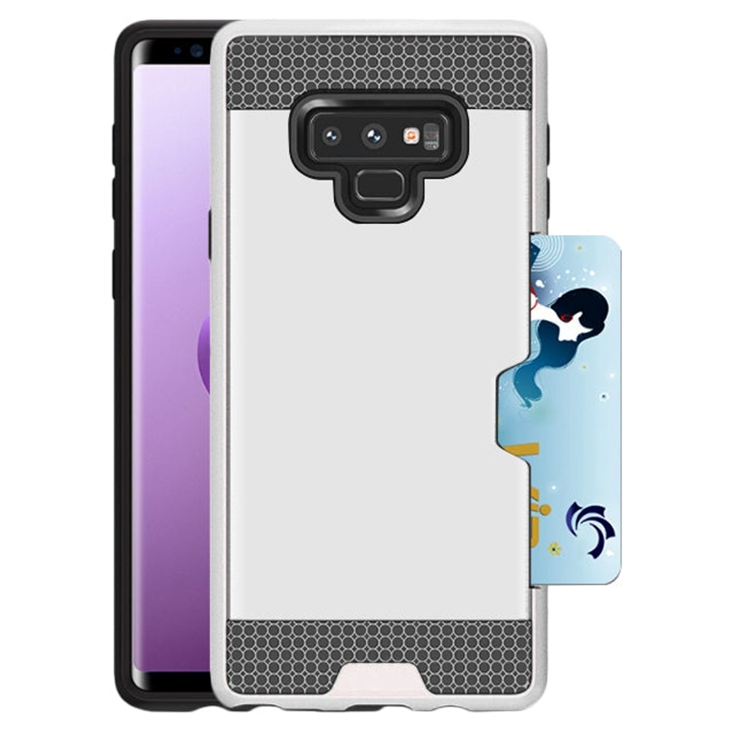 Slidable Card Holder Case for Galaxy Note 9