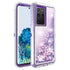 Galaxy S20 Plus Transparent Floating Glitter Heavy Duty Case