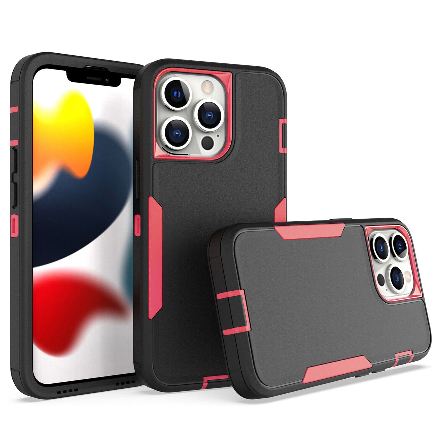 iPhone 12/12 Pro (6.1") Adsorbable  fully protected heavy-duty shockproof housing case