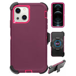 iPhone 14 Plus(6.7") Full Protection Heavy Duty Case  with Kickstand Belt Clip