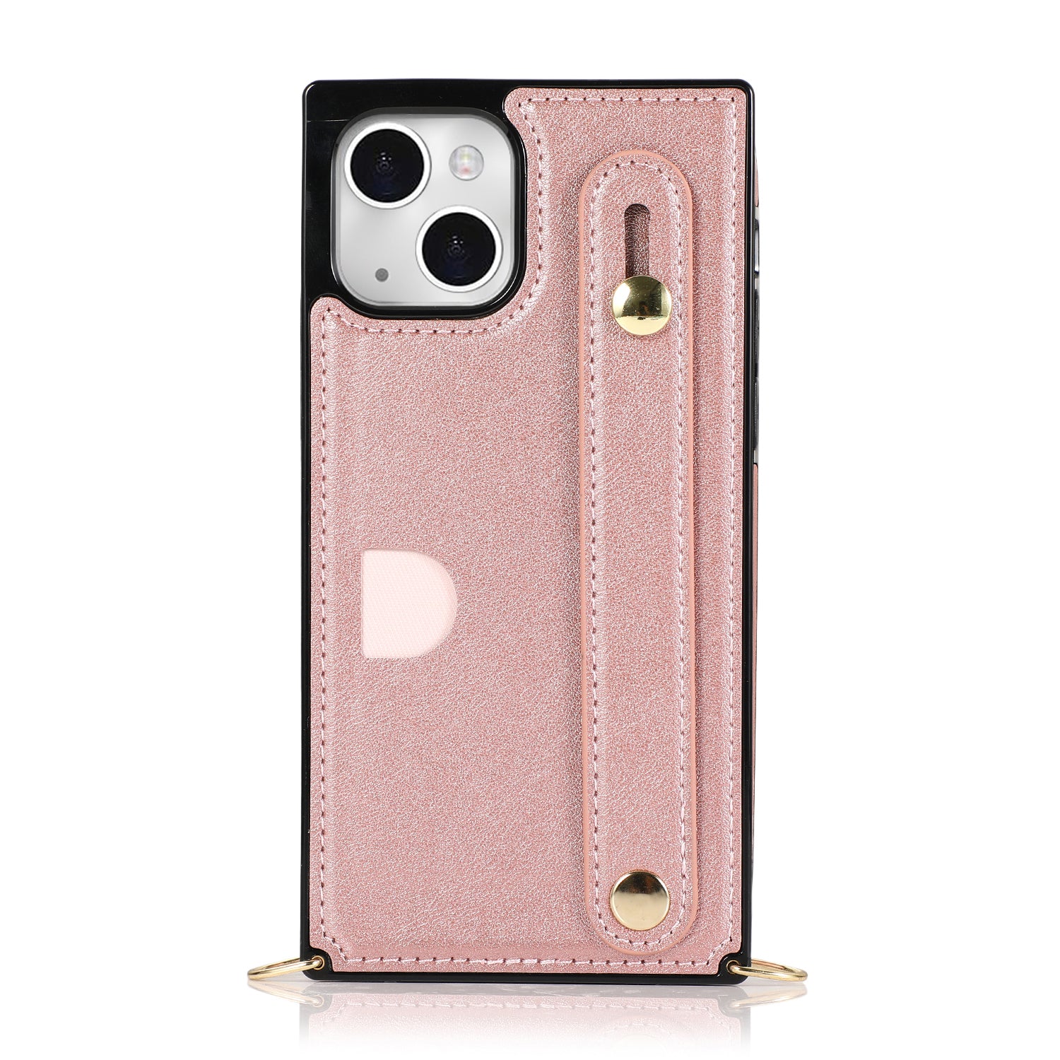 Fashion Leather Case with 1 Credit Card Slots for iPhone 14/13(6.1")