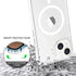 Magnetic Clear TPU Hard Magsafe Case For iPhone 13  (6.1 ") Support Wireless Charging