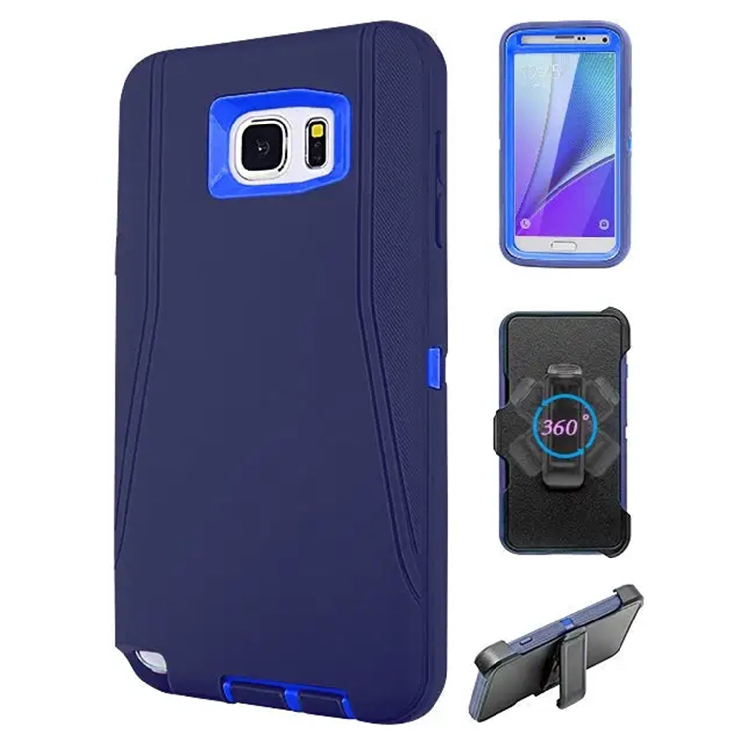 Full Protection Heavy Duty Shockproof Case for Samsung Galaxy Note 5