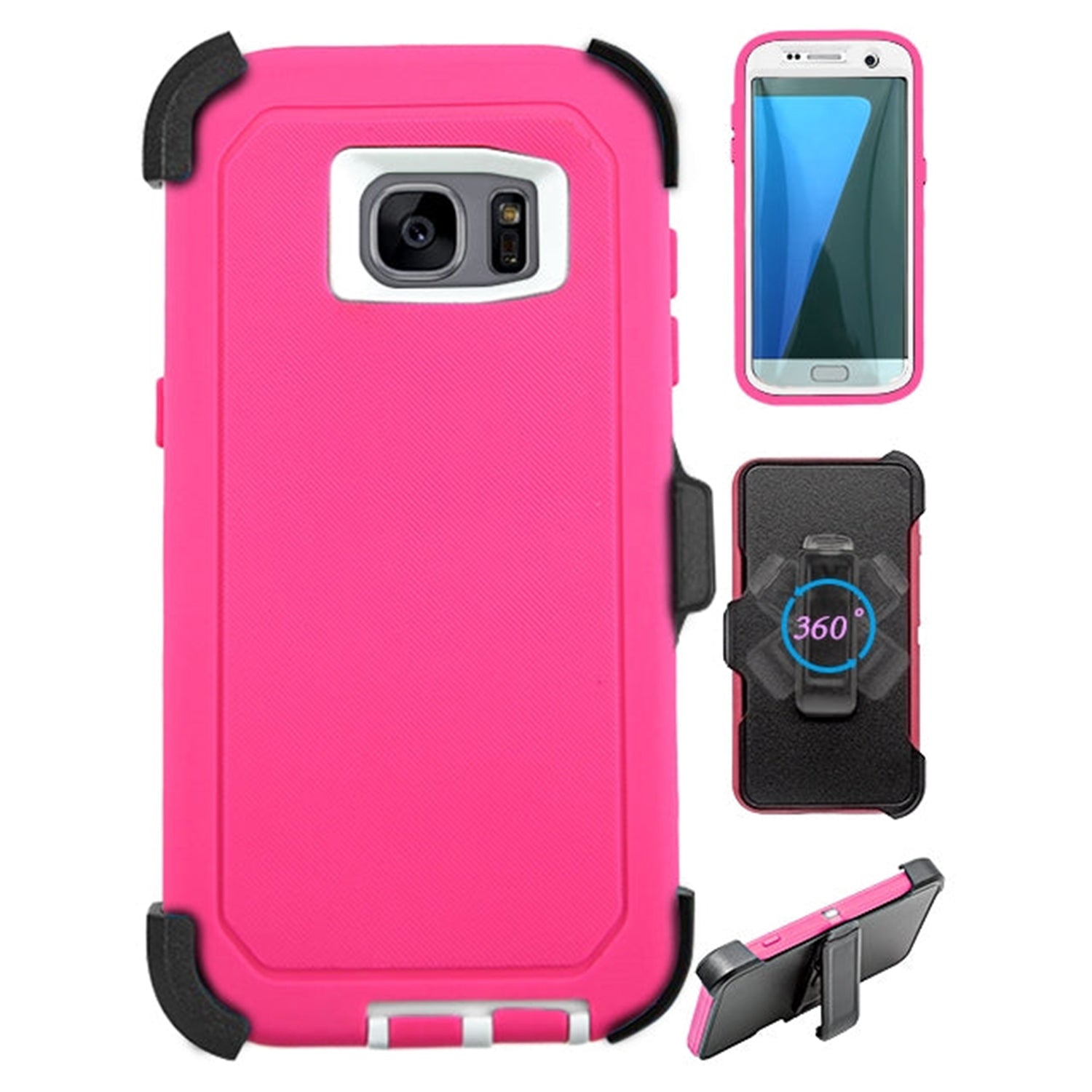 Full Protection Heavy Duty Shockproof Case for Samsung  Galaxy S7 Edge