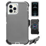 iPhone 14 Pro Full Protection Heavy Duty Case  with Kickstand Belt Clip