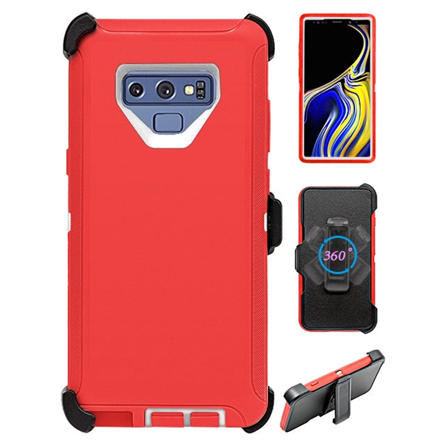 Galaxy Note 9 Full Protection Heavy Duty Shockproof Case