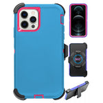 iPhone 14 Pro Full Protection Heavy Duty Case  with Kickstand Belt Clip