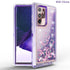 Transparent Floating Glitter Heavy Duty Case for Samsung Galaxy S22 Ultra