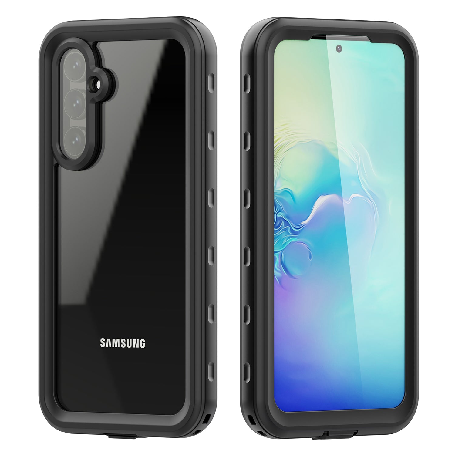 Samsung Galaxy A54 360 Full Protective Waterproof Case With Built in Screen Fingerprint Protector