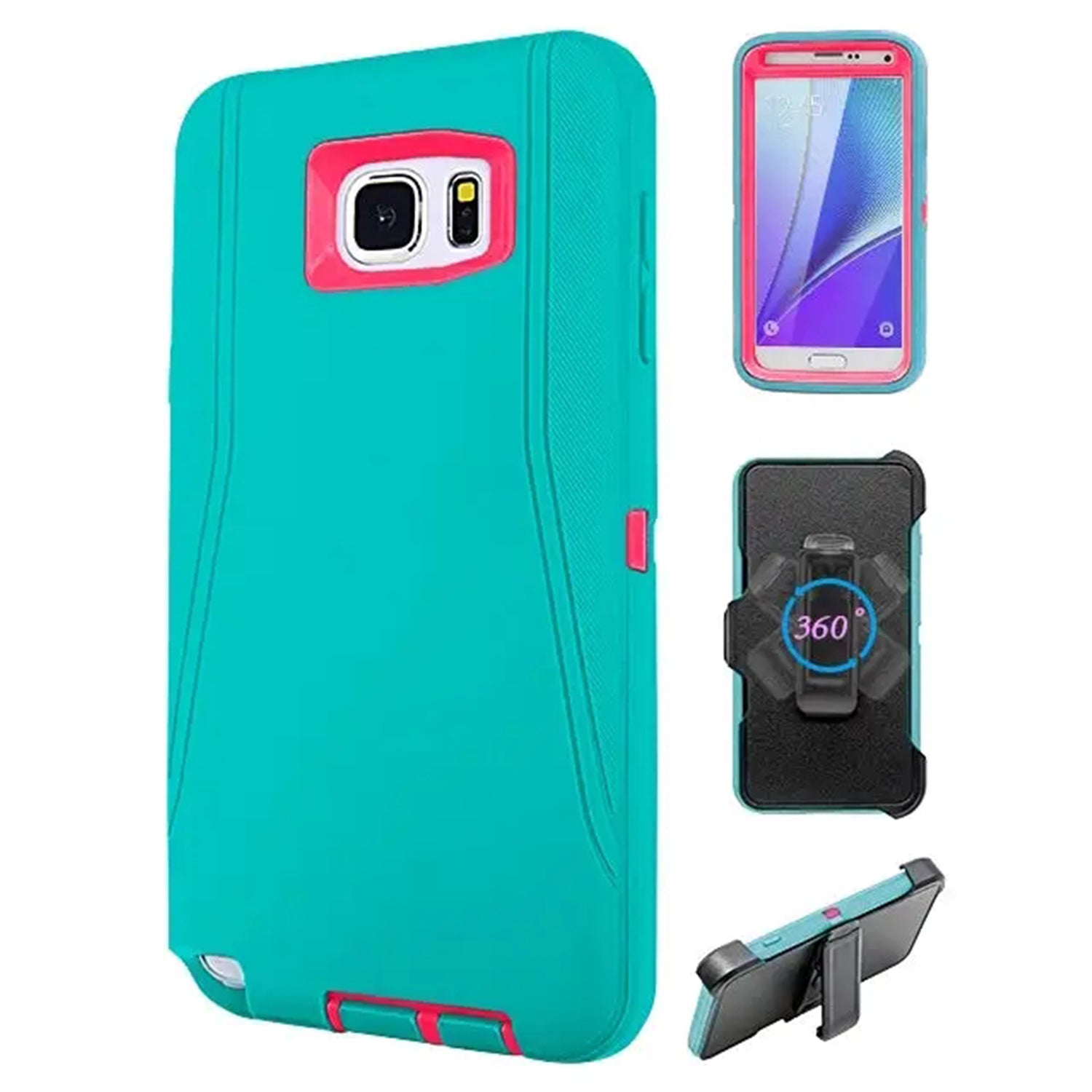 Full Protection Heavy Duty Shockproof Case for Samsung Galaxy Note 5