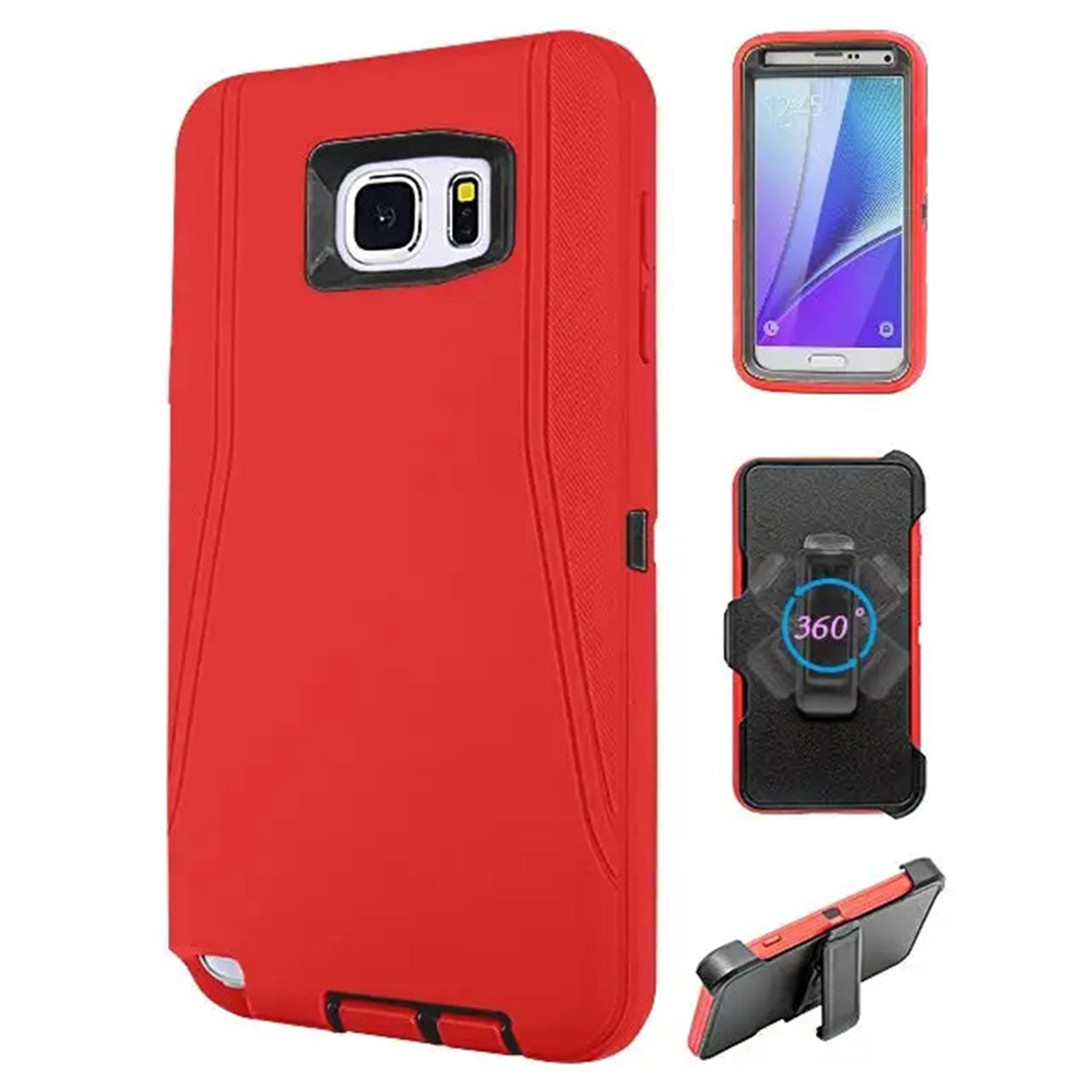 Full Protection Heavy Duty Shockproof Case for Samsung Galaxy Note 5