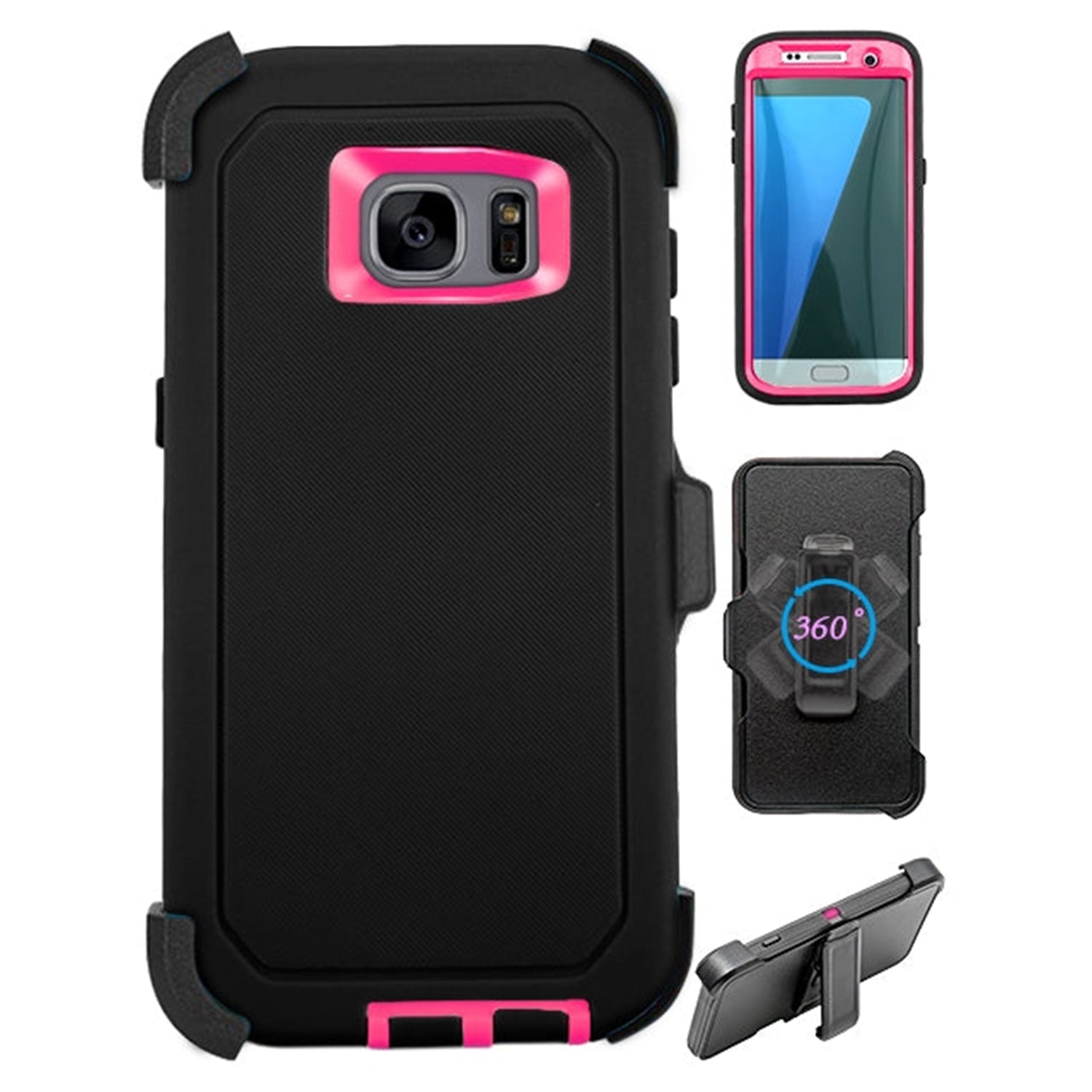 Full Protection Heavy Duty Shockproof Case for Samsung  Galaxy S7 Edge