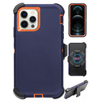 iPhone 14 Pro Full Protection Heavy Duty Case  with Kickstand Belt Clip