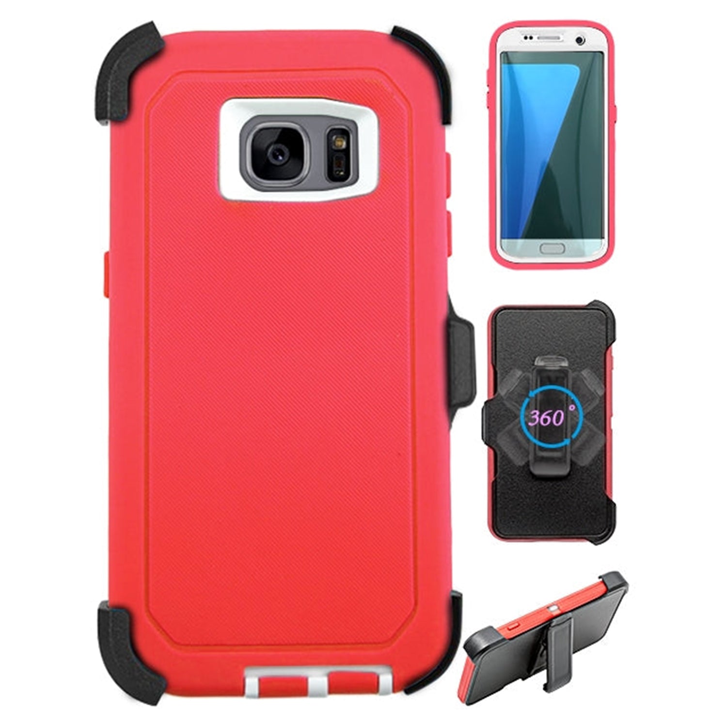 Full Protection Heavy Duty Shockproof Case for Samsung  Galaxy S7 Edge