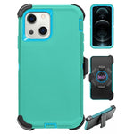 iPhone 14 Plus(6.7") Full Protection Heavy Duty Case  with Kickstand Belt Clip