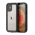 Apple iPhone 12 (6.1") 360 Full Protective Waterproof Case with Built-in Screen Fingerprint Protector