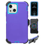 iPhone 14 Plus(6.7") Full Protection Heavy Duty Case  with Kickstand Belt Clip